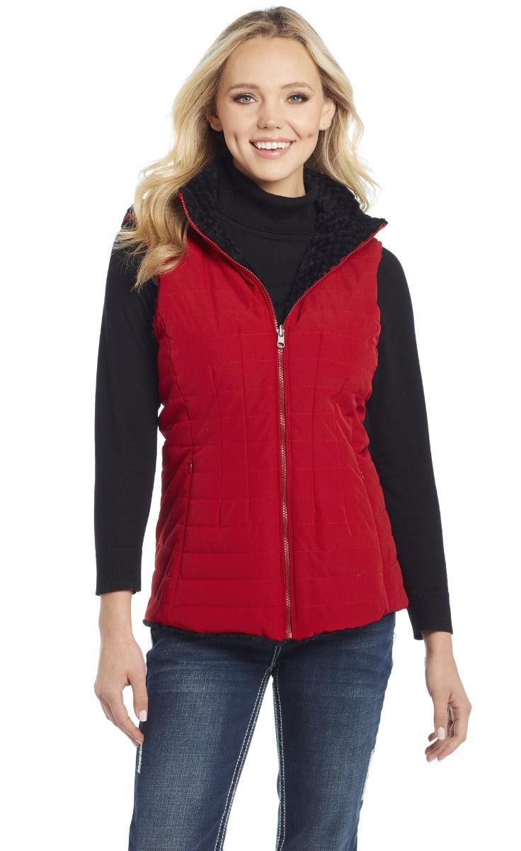 Cripple Creek Reversible Hooded Vest CR14414-63