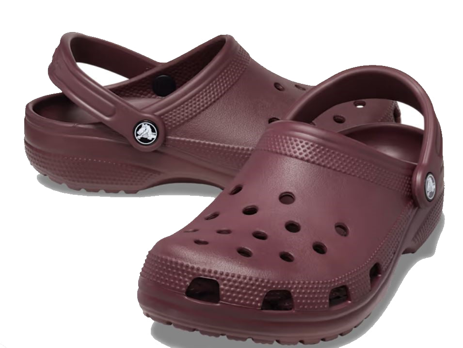 Crocs Dark Cherry Men's Classic Clogs 10001-6WD-MEN