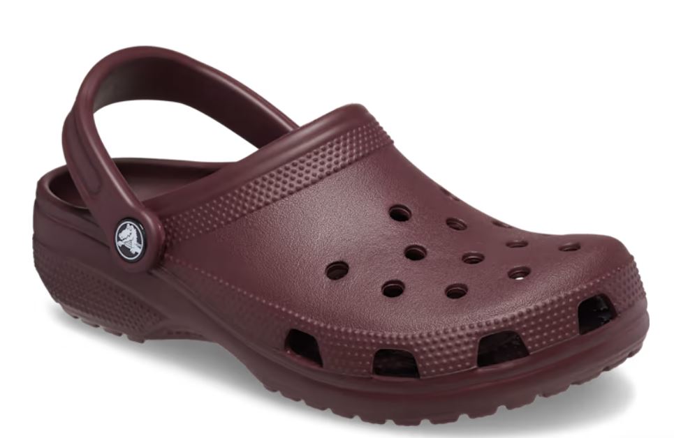 Crocs Dark Cherry Men's Classic Clogs 10001-6WD-MEN