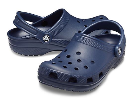Crocs Navy Classic Womens Comfort Clogs 10001-410