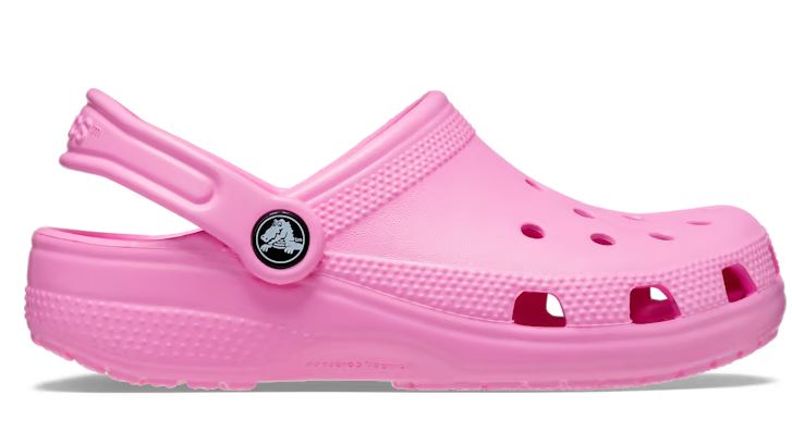 Crocs Taffy Pink Big Kids Classic Clog 206991-6SW