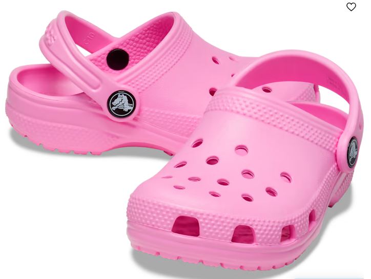 Crocs Taffy Pink Toddler Classic Clog 206990