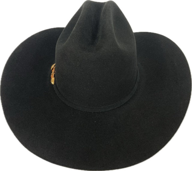 Cuadra Black 10 X Ostrich Felt Hat (see Description For Material Details) CF10030240.OSTR