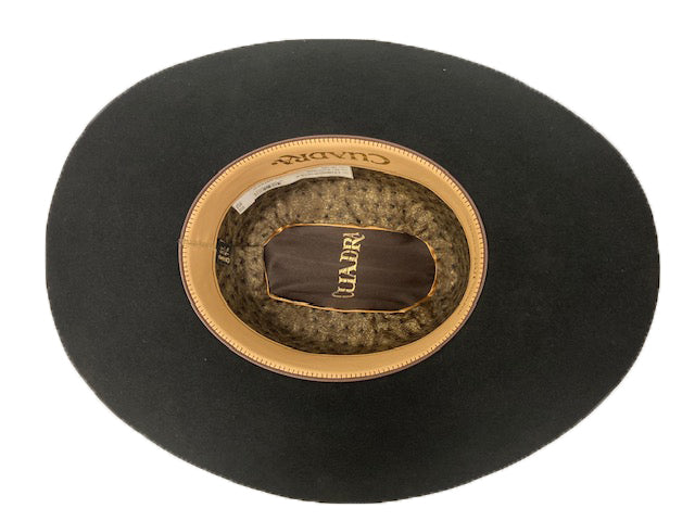 Cuadra Black 10 X Ostrich Felt Hat (see Description For Material Details) CF10030240.OSTR