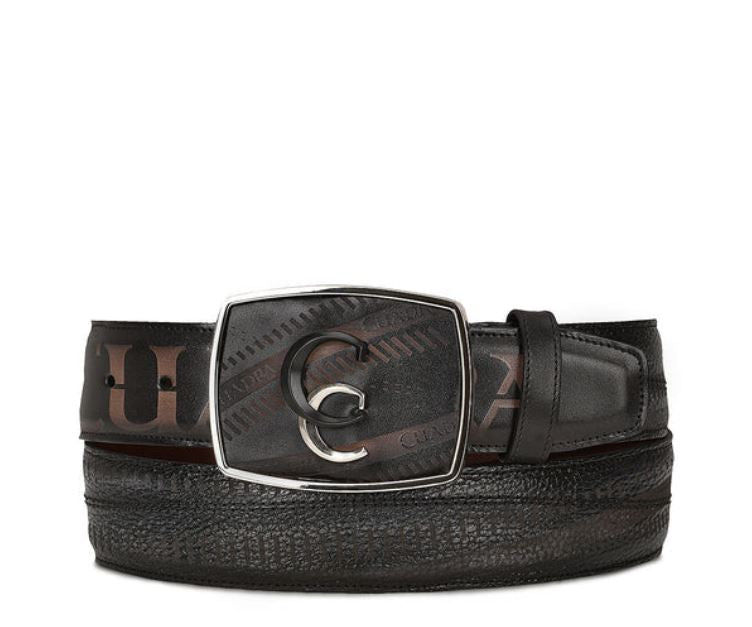 Cuadra Grey Cinto Res Anna Gris Men's Leather Western Belt BC282