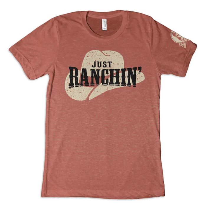 DALE BRISBY JUST RANCHIN CLAY UNISEX TEE T - 43