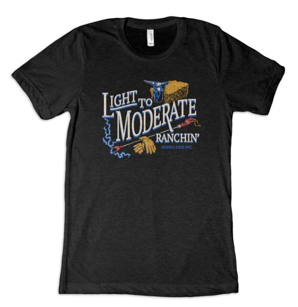 Dale Brisby Light To Moderate Ranchin Tee T-85