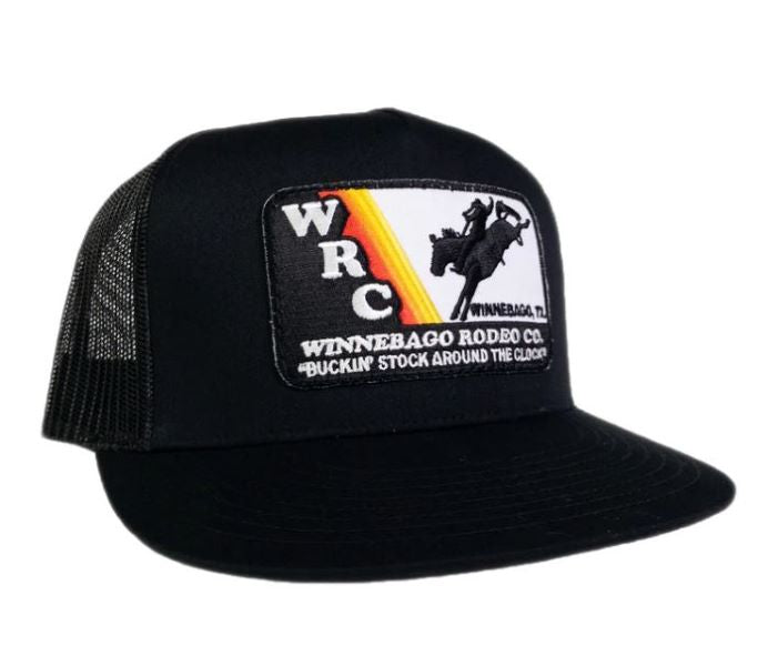 Dale Brisby WRC Patch Black Flatbill Cap C-100