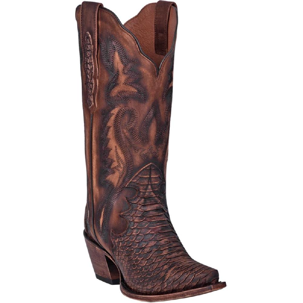Dan Post Brown Lauryn Womens Snip Toe Boot DP3784