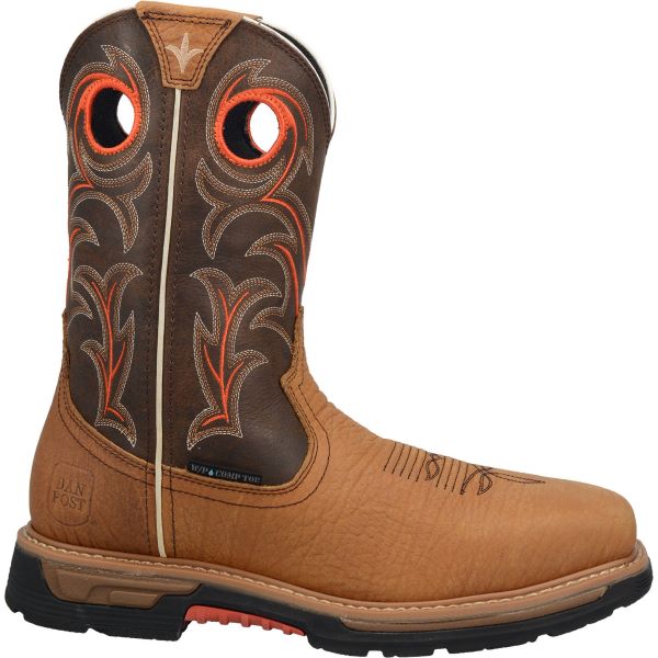 Dan Post Brown Storms Eye -Waterproof Square Toe Mens Boots DP56412