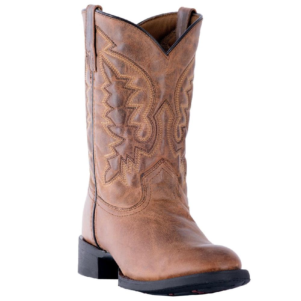 Dan Post Crawford Mens Leather R-Toe Boots 67902