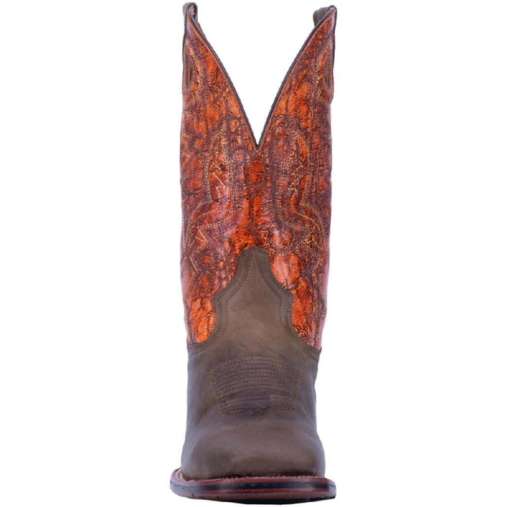 Dan Post Deuce Leather Mens Comfort Square Toe Western Boots DP4560