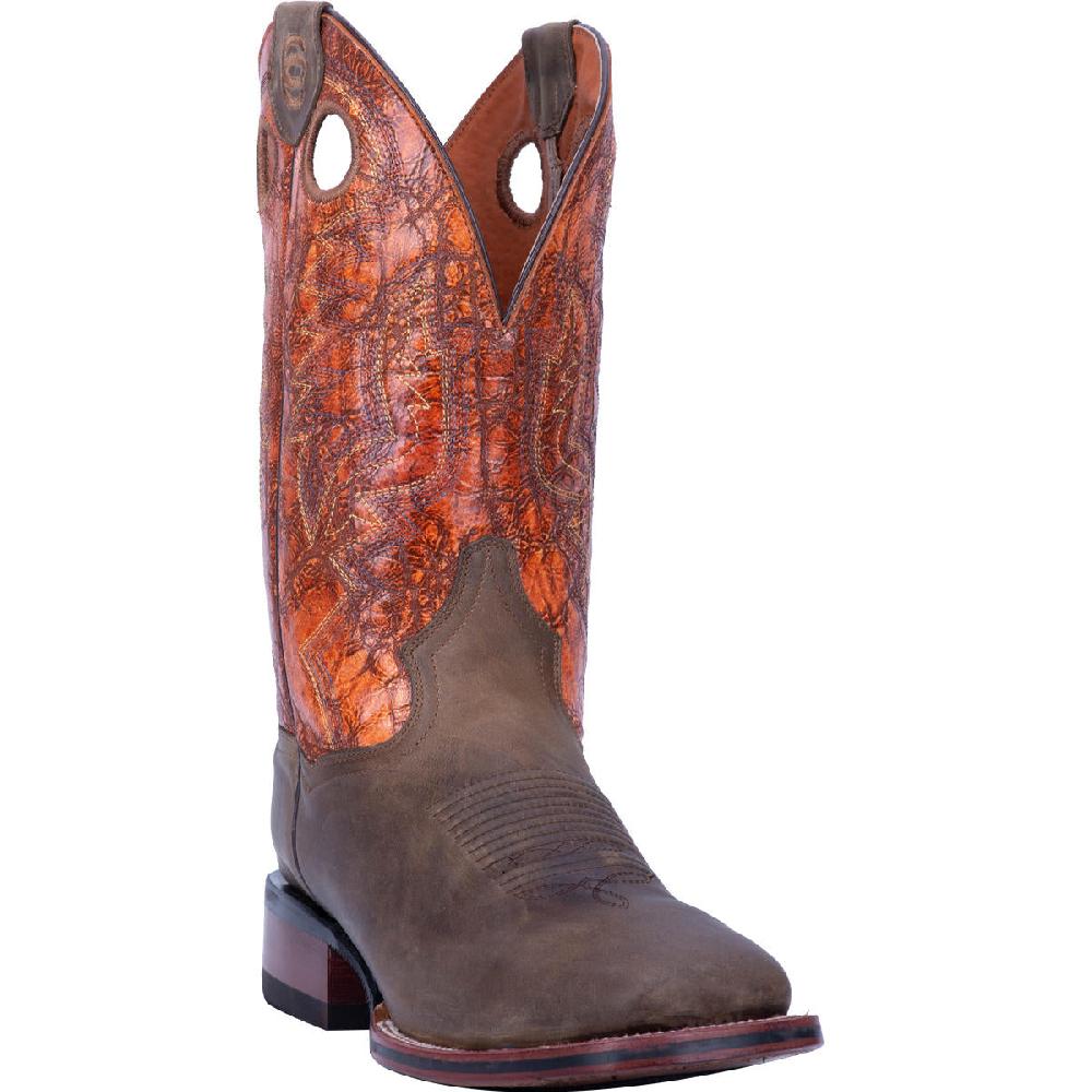 Dan Post Deuce Leather Mens Comfort Square Toe Western Boots DP4560