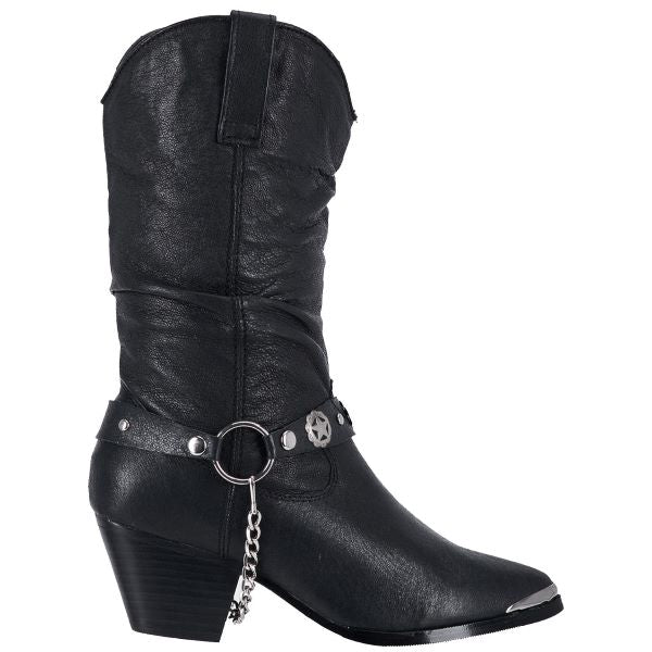 Dan Post Dingo Black Olivia Womens Fashion Western Boots DI522