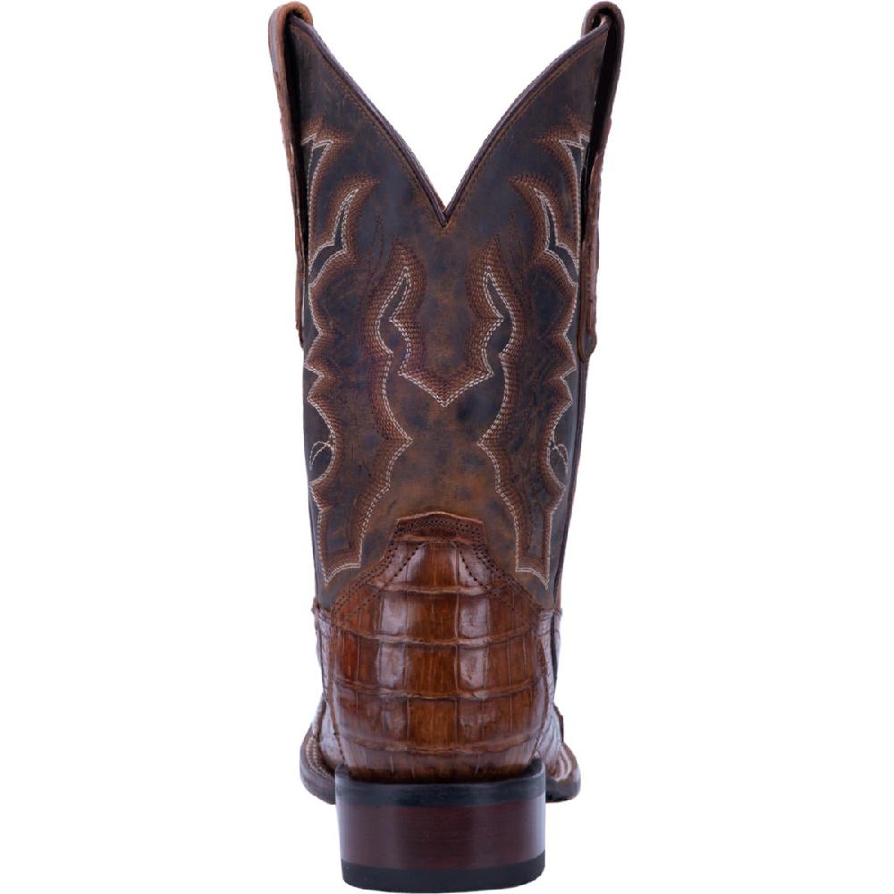 Dan Post Kingsly Caiman Mens Square Toe Western Boots DP4807