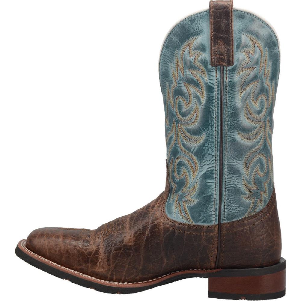 Dan Post Laredo Bisbee Leather Square Toe Mens Boots 7838