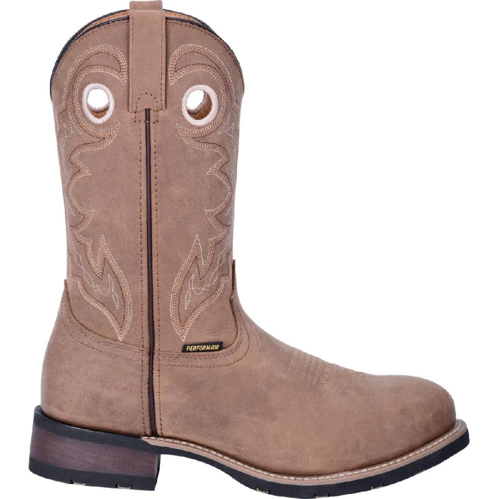 Dan Post Laredo Brown Saguaro Leather Steel Toe Work Boots 69524