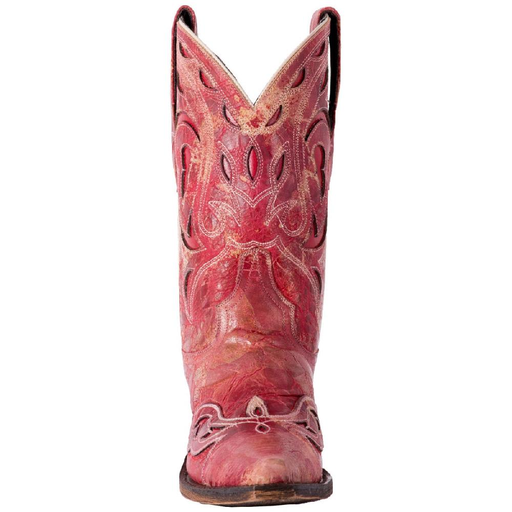 Dan Post Laredo No More Drama Red Womens Western Boots 3125