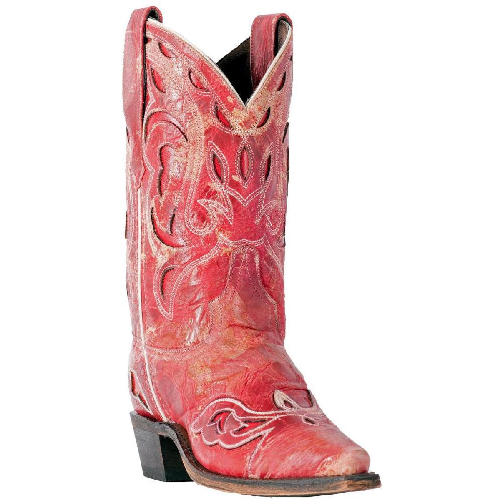 Dan Post Laredo No More Drama Red Womens Western Boots 3125