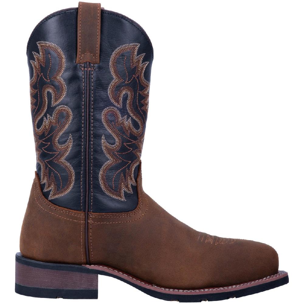 Dan Post Laredo Rockwell Mens Square Steel Western Work Boots 69438