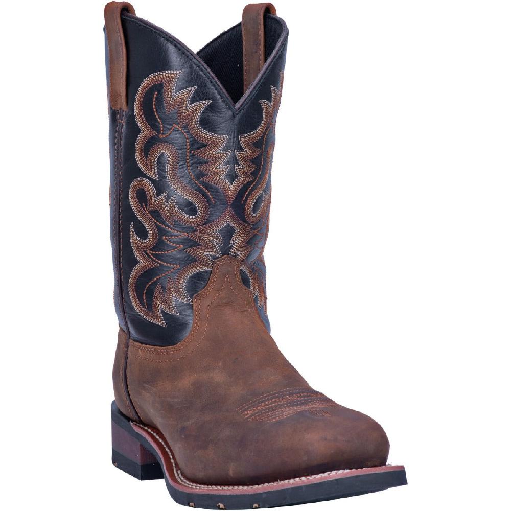 Dan Post Laredo Rockwell Mens Square Steel Western Work Boots 69438