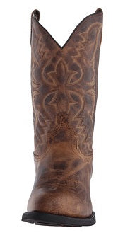 Dan Post Laredo Tan Birchwood R Toe Mens Western Boots 68452