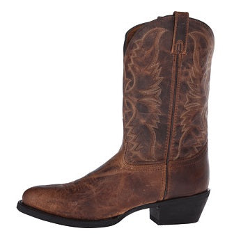 Dan Post Laredo Tan Birchwood R Toe Mens Western Boots 68452