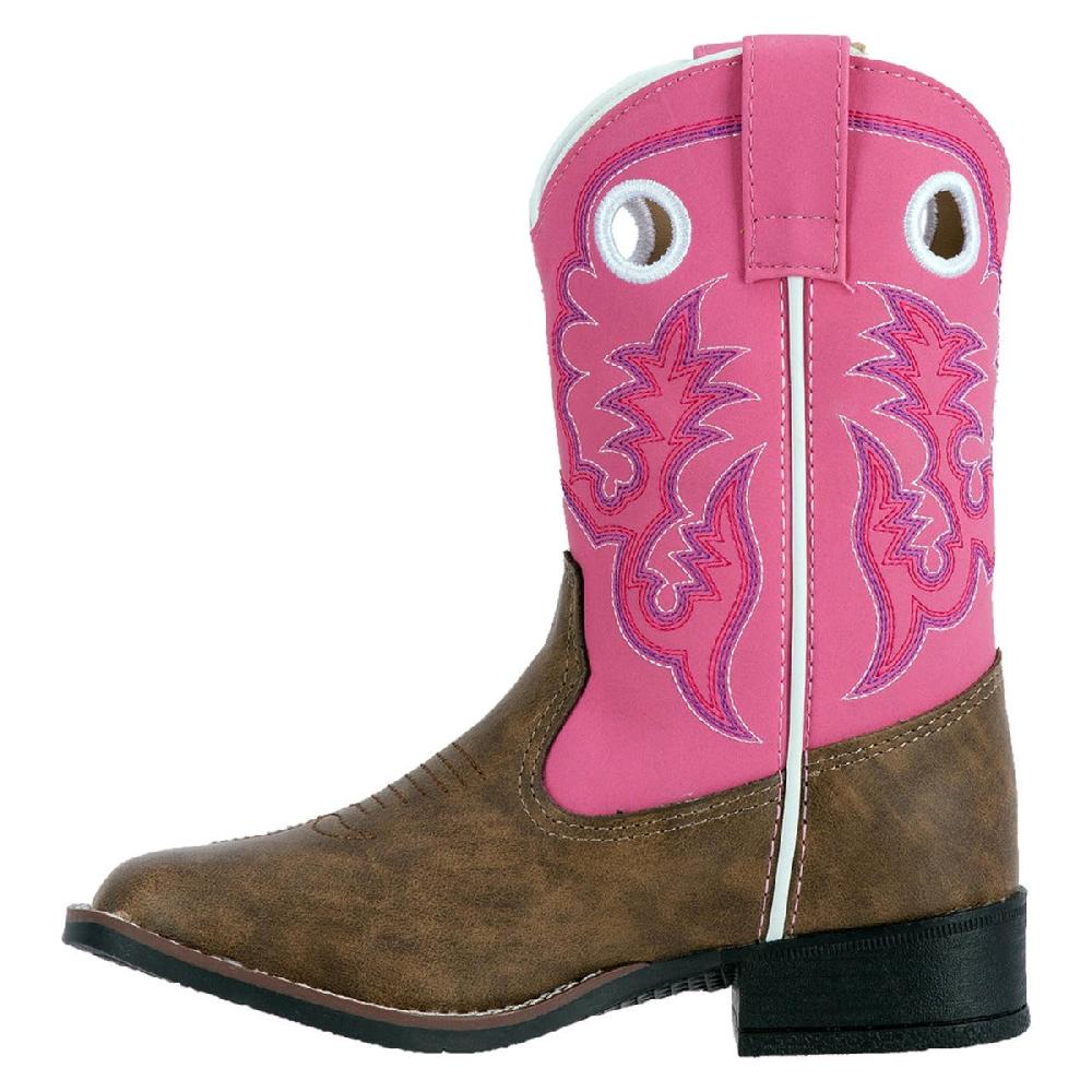 Dan Post Mahaska Pink Top Childrens Boots LC2268