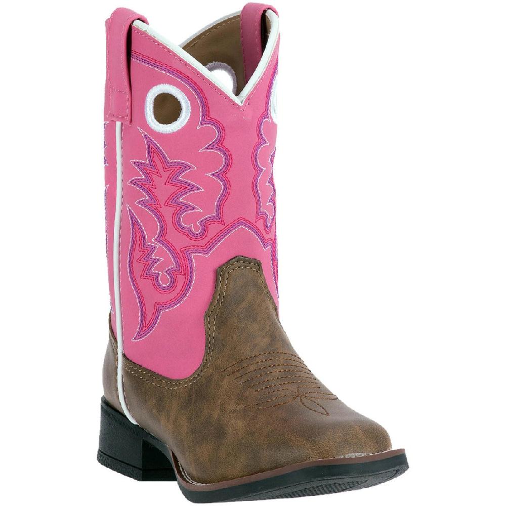 Dan Post Mahaska Pink Top Childrens Boots LC2268