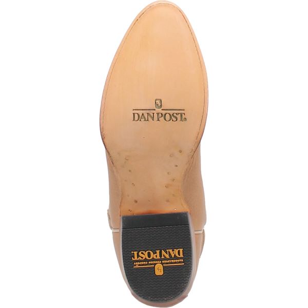 Dan Post Natural Pike Men's 13 Inch R Medium Round Toe Leather Western Boots DP2479