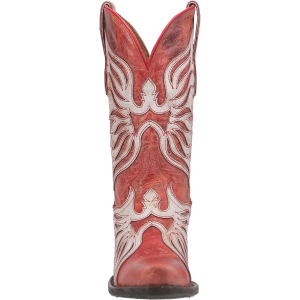 Dan Post Red Ndulgence Womens Snip Toe Western Boots DP4348
