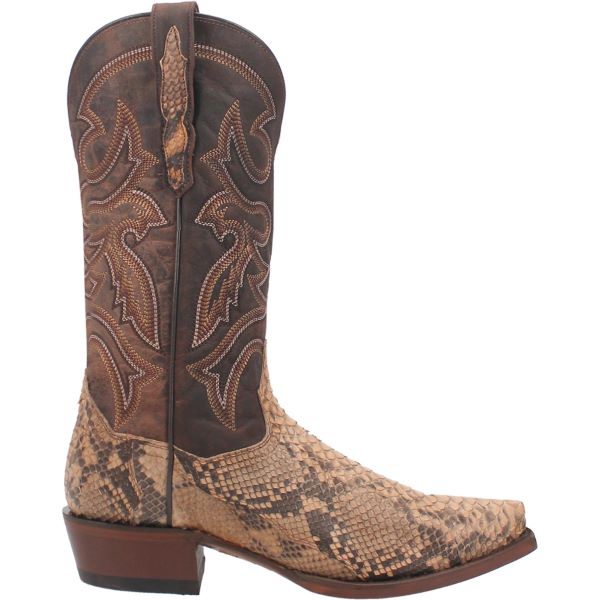 Dan Post Sand Sturgis Men's 13 Inch Snake Snip Toe Western Boots DP3058