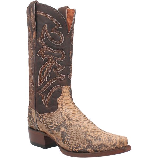 Dan Post Sand Sturgis Men's 13 inch Snake Snip Toe Western Boots DP3058
