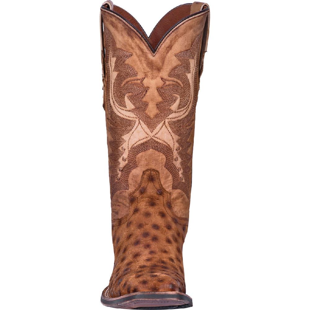 Dan Post Stark Quilled Ostrich Mens Western Boots DP4521