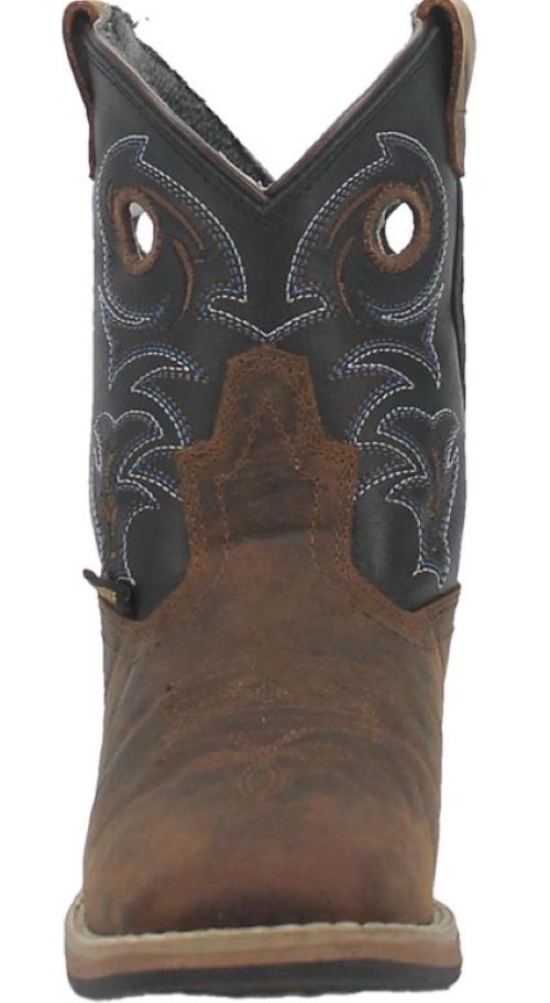 Dan Post Tan And Black Storms Eye Jr Childrens Boots DPC2969
