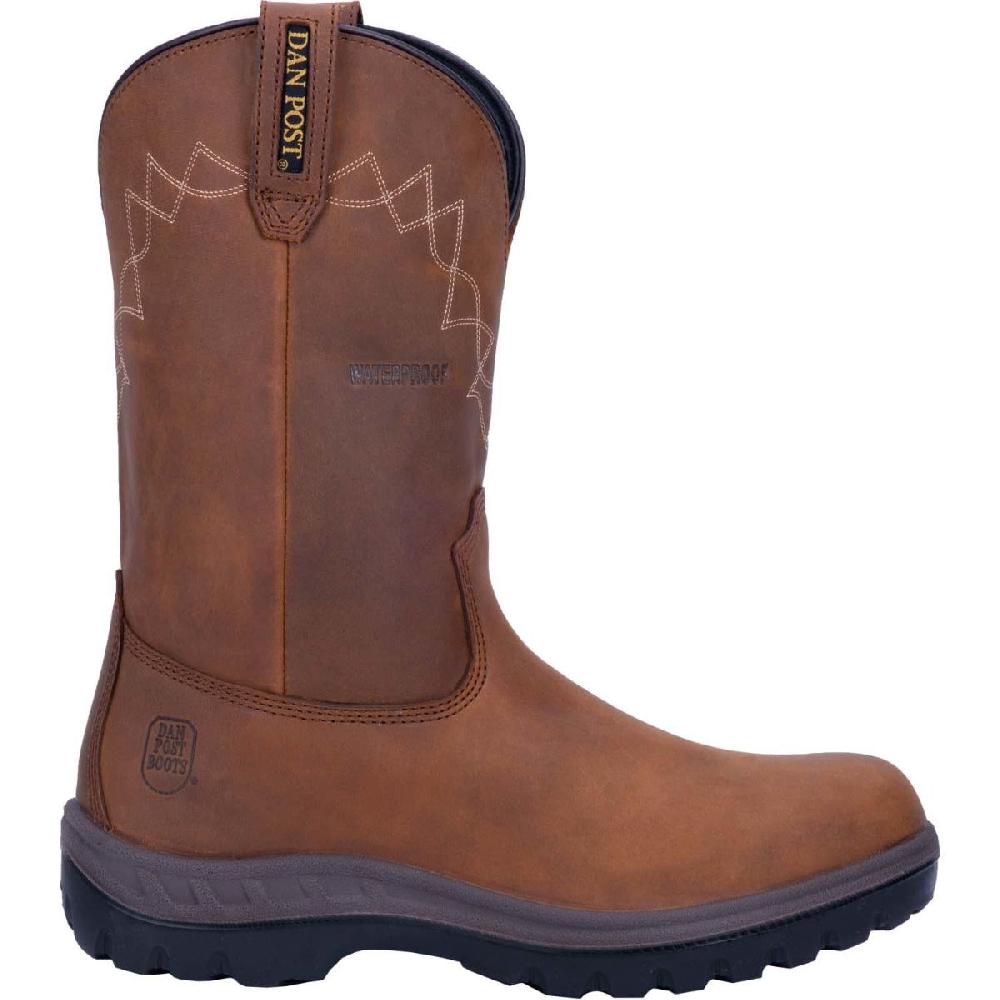 Dan Post Tan Cummins Waterproof Steel Toe Mens Work Boot DP62904