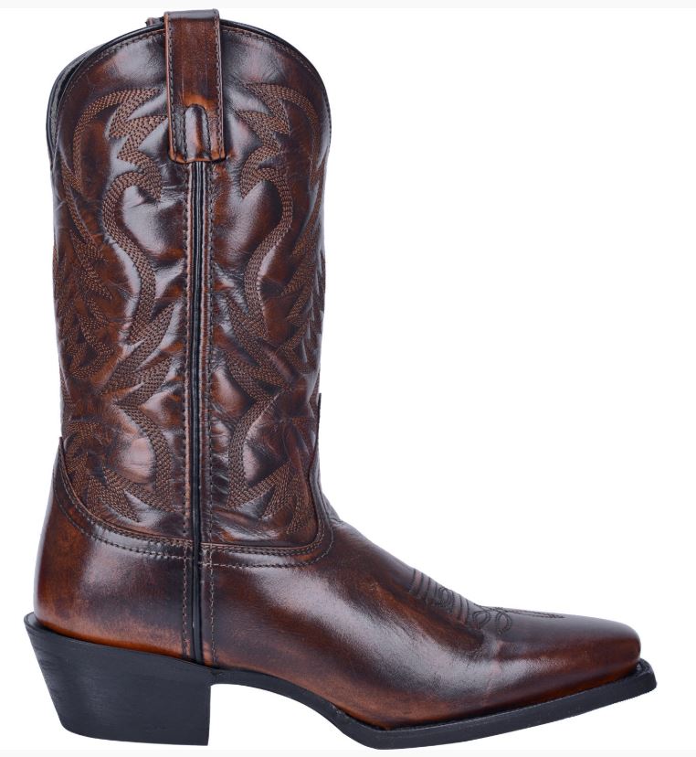 Dan Post Tan Lawton Mens Square Toe Western Boots 68444