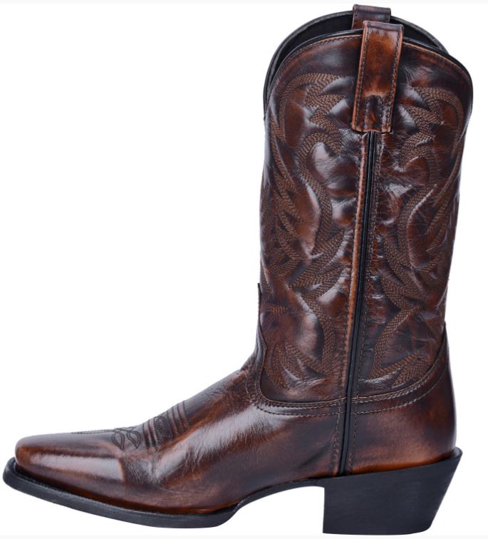 Dan Post Tan Lawton Mens Square Toe Western Boots 68444