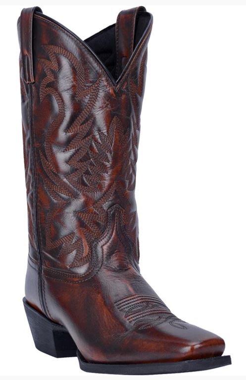 Dan Post Tan Lawton Mens Square Toe Western Boots 68444