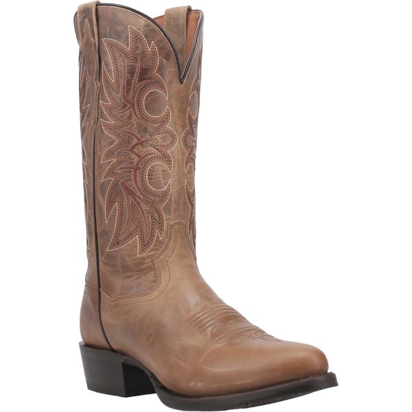 Dan Post Taupe Cottonwood Mens R-Toe Western Boots DP3387