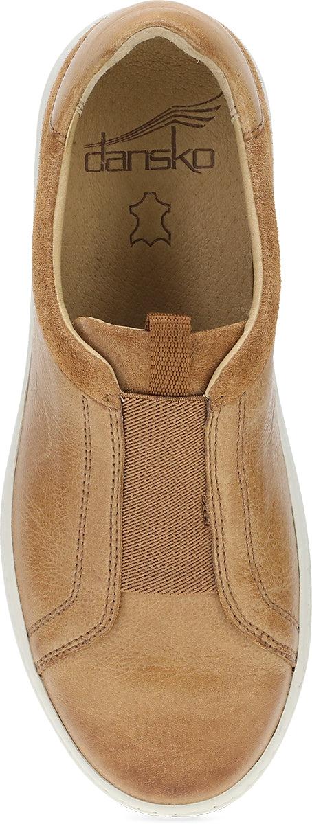 Dankso Tan Milled Burnished Women's Comfort Sneakers 10105-640300