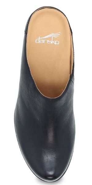 Dansko Black Burnished Nubuck Carrie Women's Mules 3218-100200