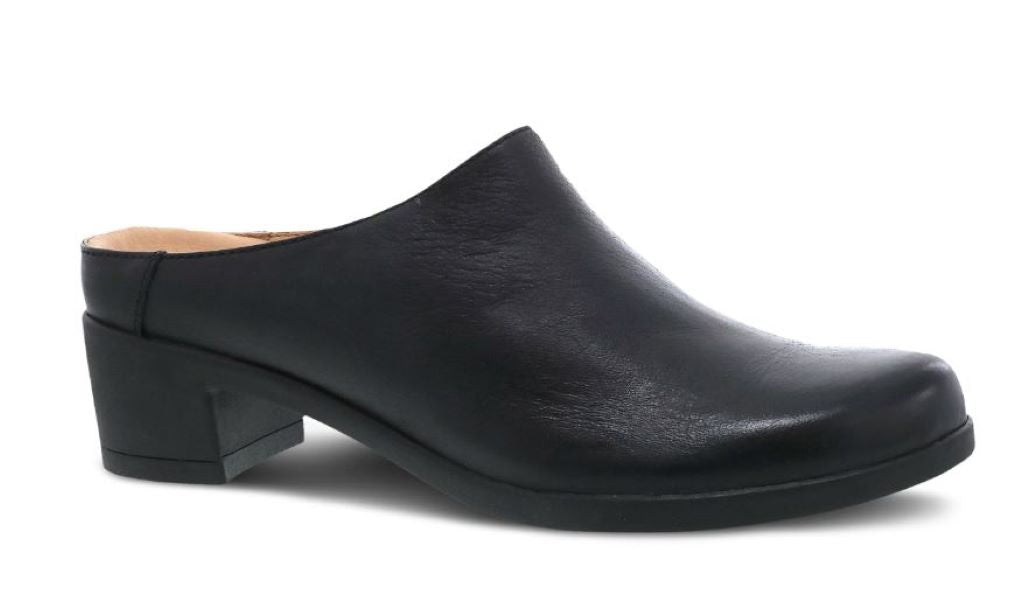 Dansko Black Burnished Nubuck Carrie Women's Mules 3218-100200