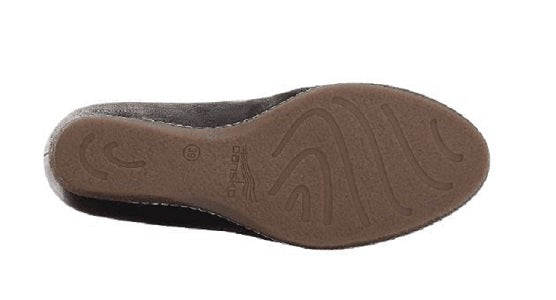 Dansko Black Burnished Nubuck Liliana Womens Comfort Slip On Shoes 6901-101200