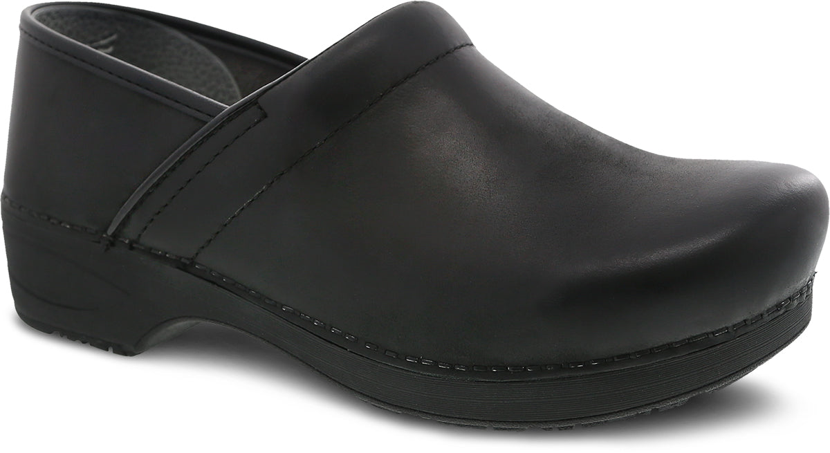 Dansko Black Burnished Nubuck XP 2.0 Clog Shoes 3951-100202