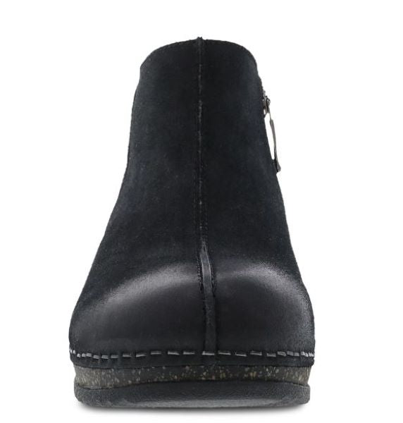 Dansko Black Burnished Suede Makara Women's Boots 9607-100200