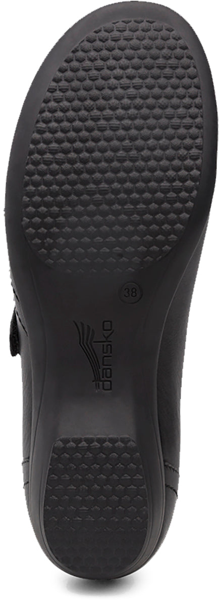 Dansko Black Franny Women's Leather Shoes 5500-100200