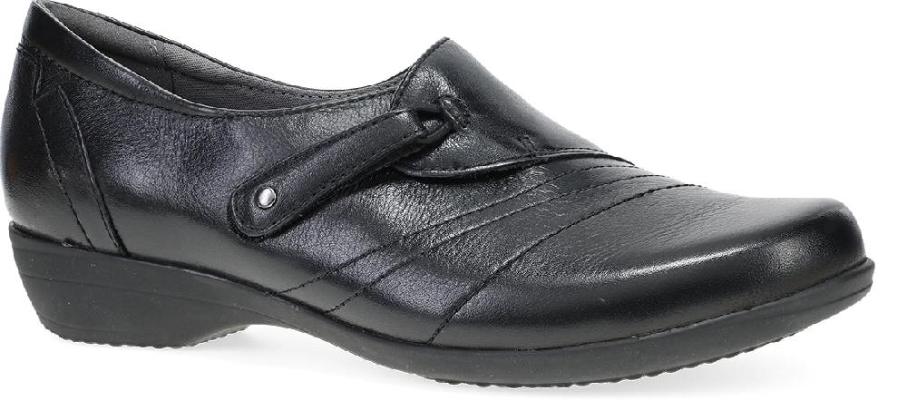 Dansko Black Franny Women's Leather Shoes 5500-100200