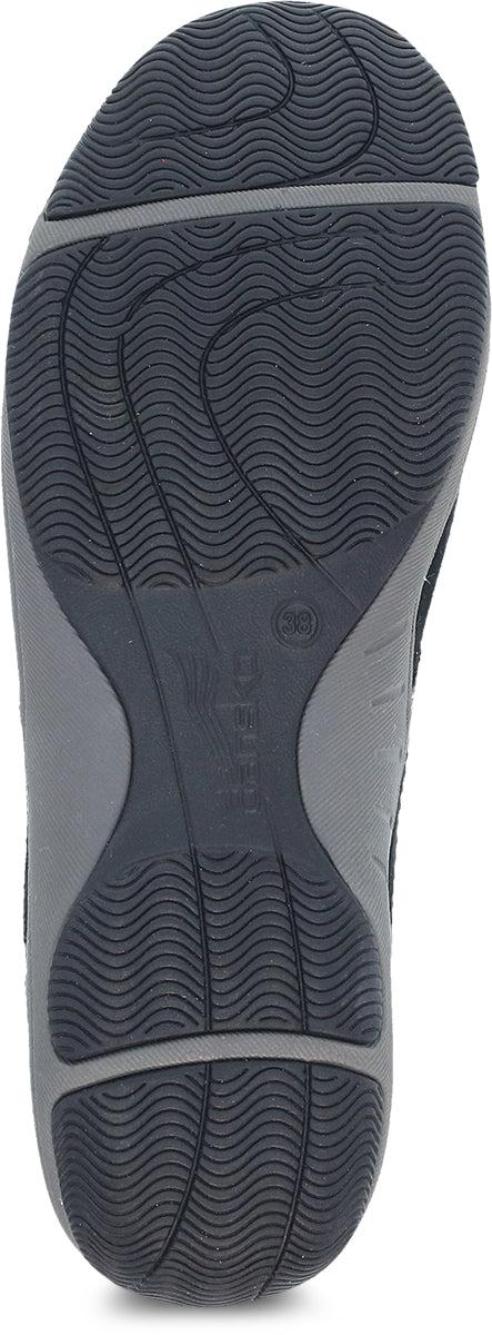 Dansko Black Harlyn Wide Width Women's Sneakers 4862-100285