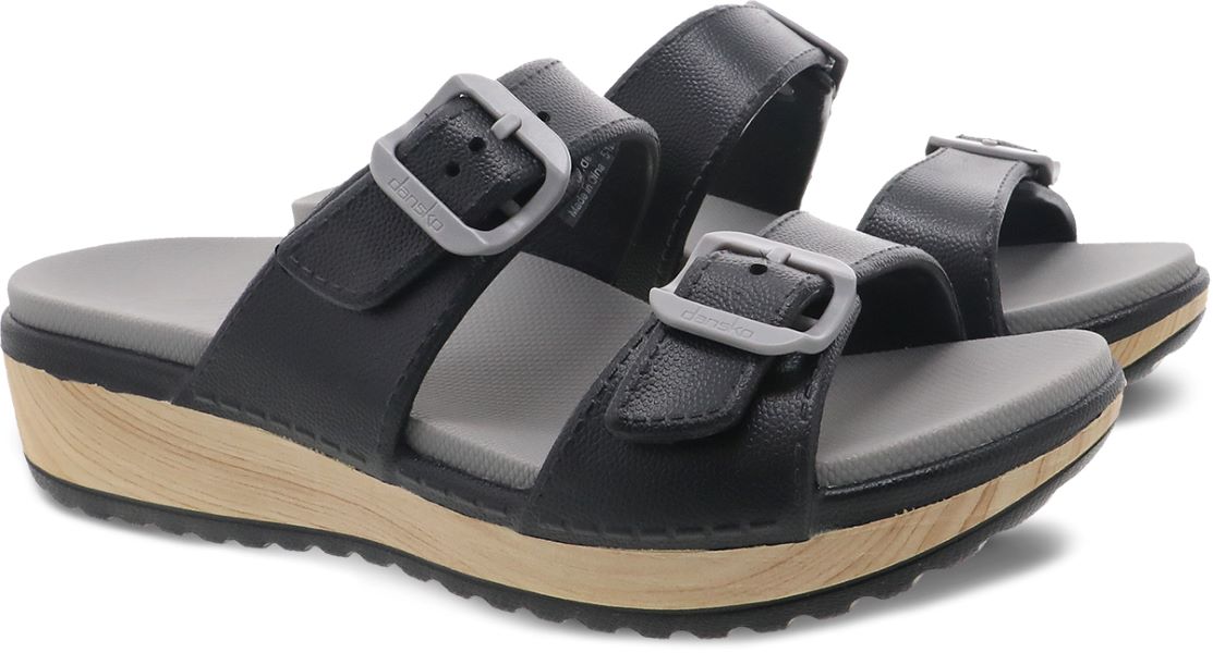 Dansko Black Kandi Molded Womens Sandals 4520-180200